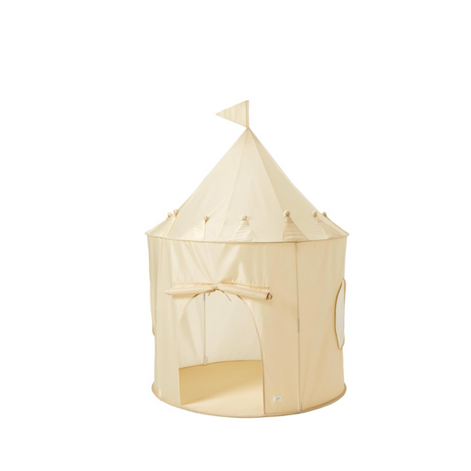 3 Sprouts Play Tent Castle Terrazzo Beige