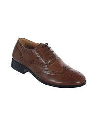 Tip Top Kids S122 Brown Dress Shoe