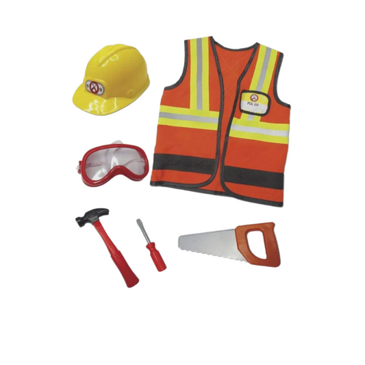 Great Pretenders Construction Worker with Accessories