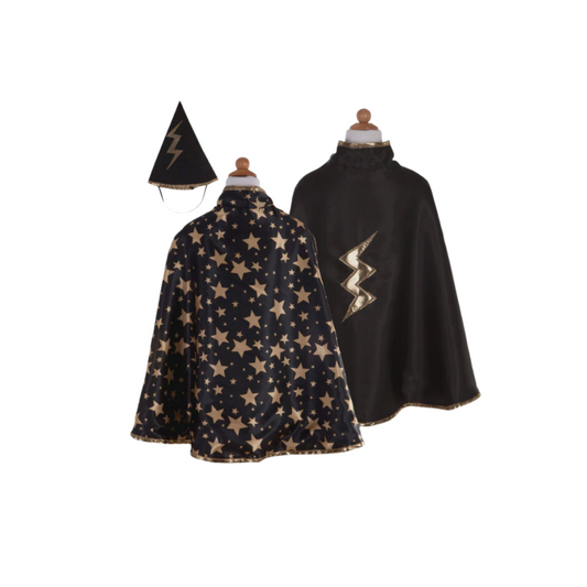Great Pretenders Reversible Wizard Cape and Hat