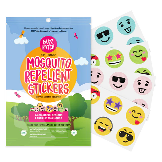 Buzz Patch Mosquito Repellent Stickers