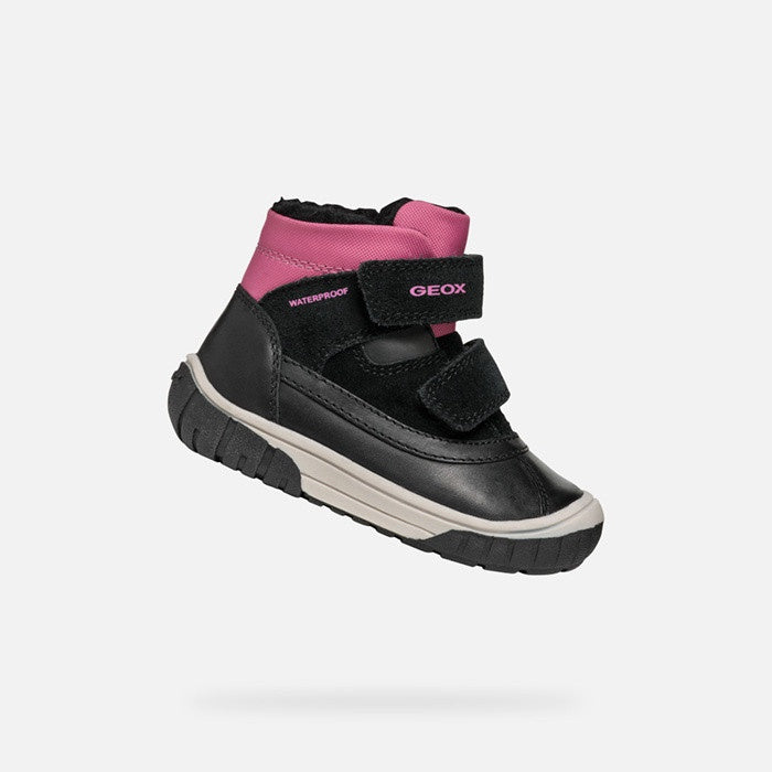 Geox Omar Black Fuchsia