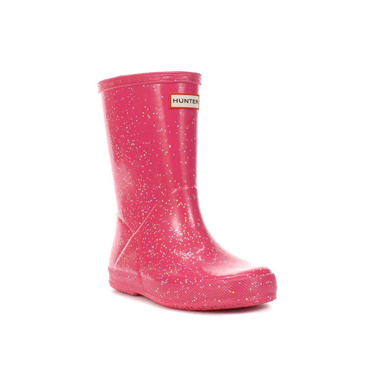 Hunter Kids First Classic Giant Glitter Pink