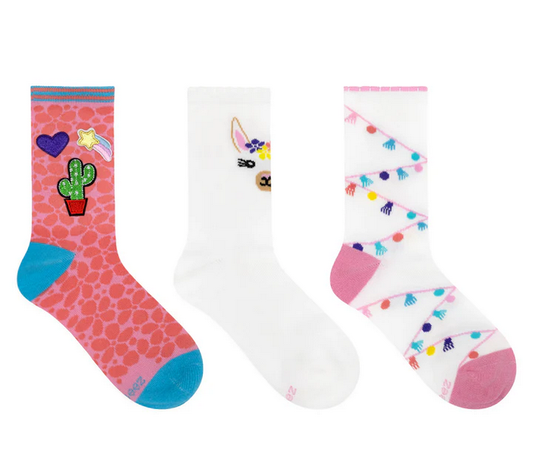 Robeez Socks Llama Patch 3 pack