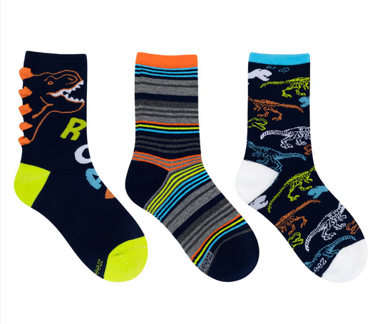 Robeez Socks Roaring Dino 3 Pack