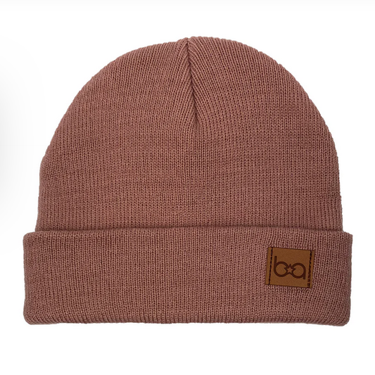 Babyfied Apparel  Classic Toque  Dusty Mauve