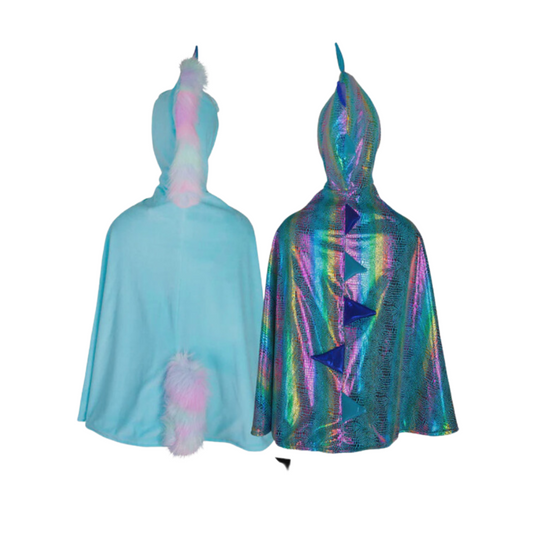 Great Pretenders Reversible Unicorn/Dragon Cape