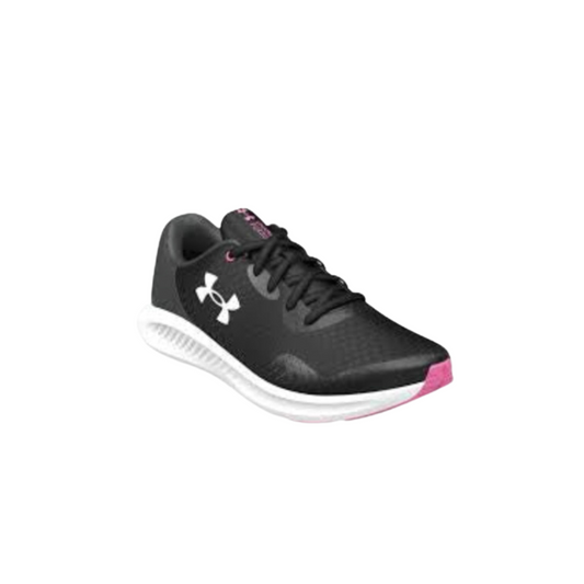 Under Armour Charged Pursuit 3 Black White Pink