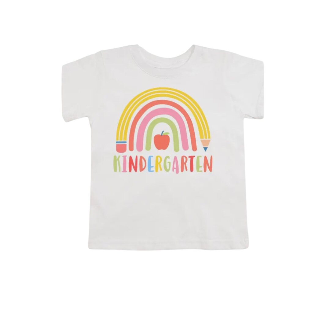 Sweet Winks Pencil Rainbow Kindergarten Shirt