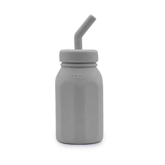 Melii Silicone Bottle Grey