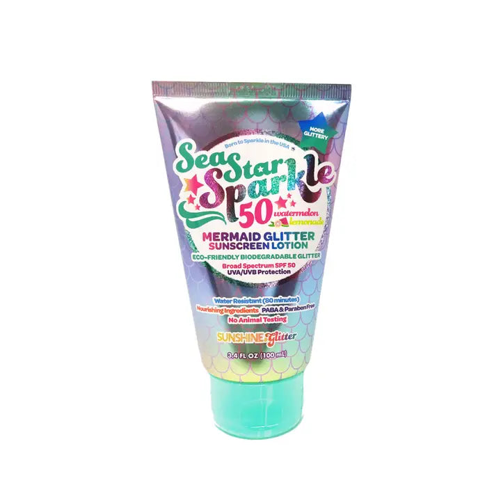 Sunshine & Glitter Sea Sparkle Sunscreen