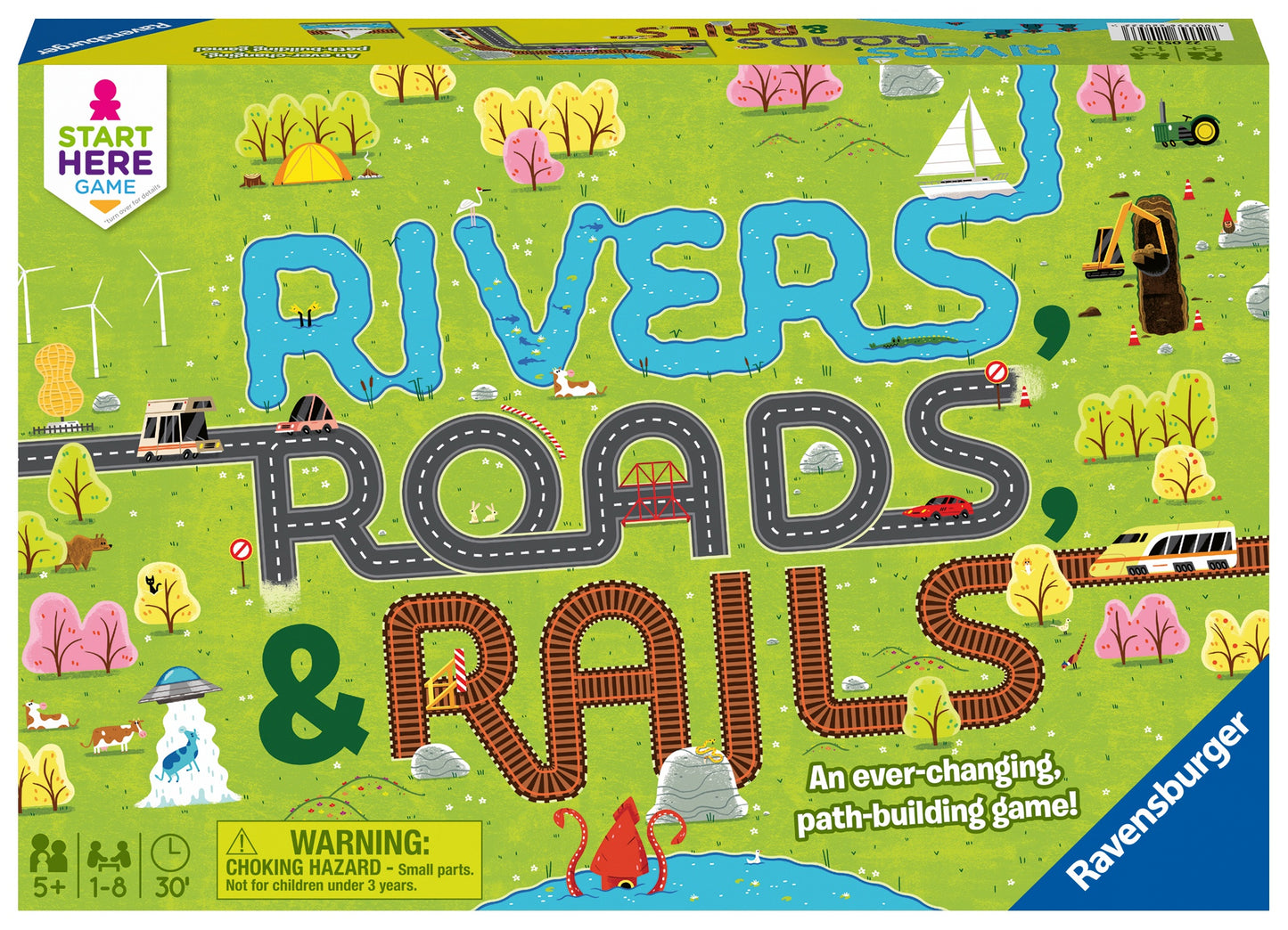 Ravensburger Rivers-Roads-Rails