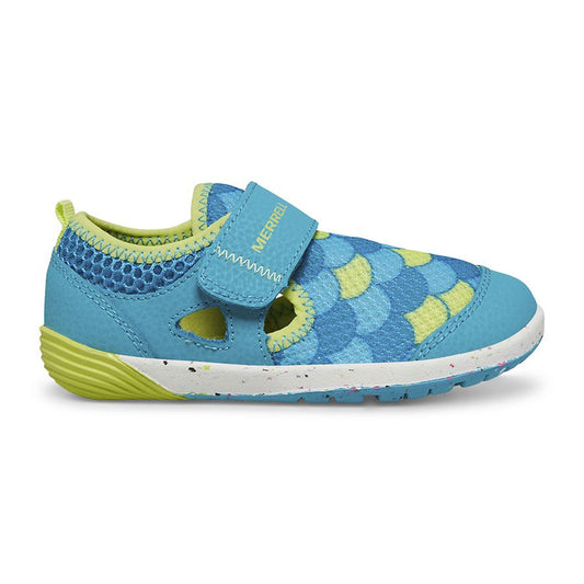 Merrell Bare Steps Turquoise/Lime