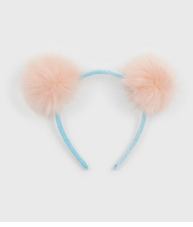 Hatley Pom Pom Pink Headband