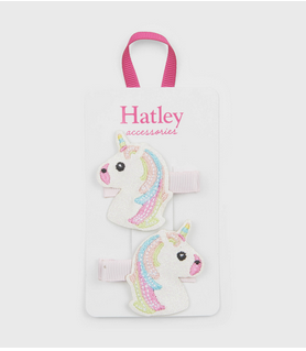 Hatley Glitter Unicorn Hairclips