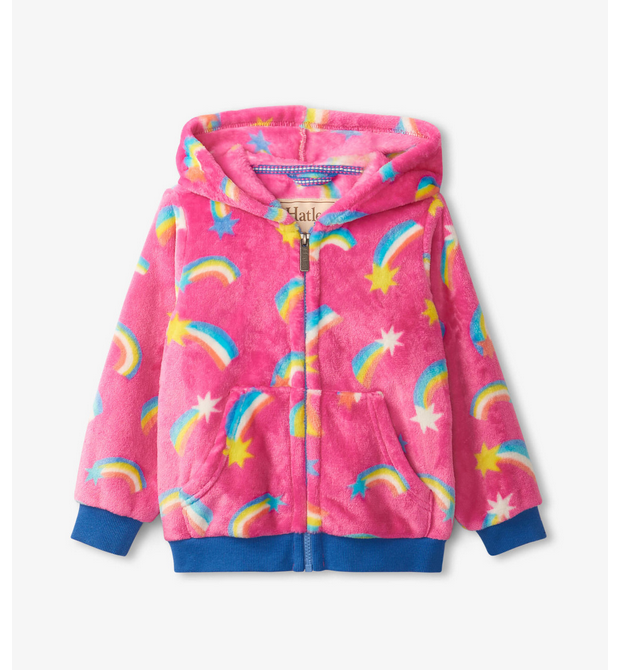 Hatley Shooting Stars Fleece Hooded Jacket