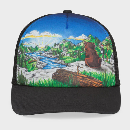 Sunday Afternoon Kids Sunrise View Trucker Hat Sunrise View