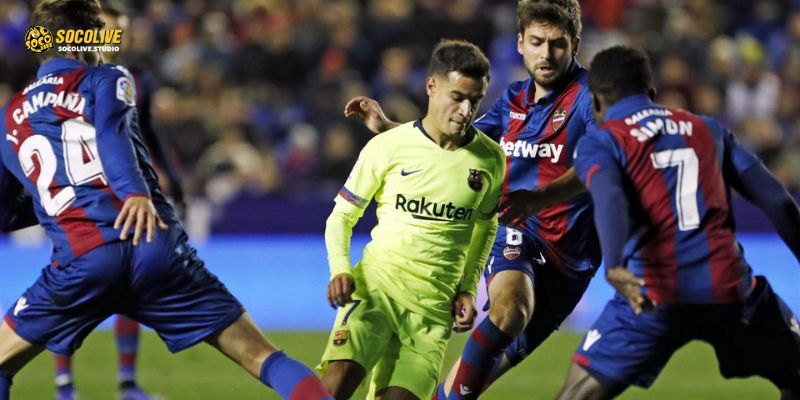 Đội Hình Dự Kiến Levante vs Barcelona